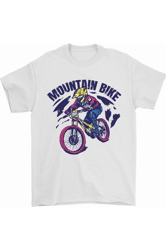 Cycling Mountain Bike Bicycle Cyclist MTB T-Shirt