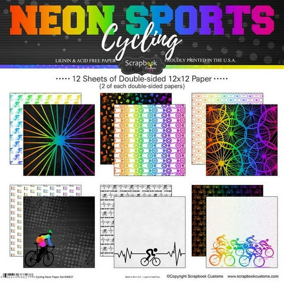 Cycling Neon Paper Pack