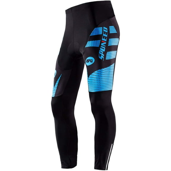 Cycling Pants Men Padded Bicycle Pants MTB Leggings Cyclist Riding Bike Wear Blue M