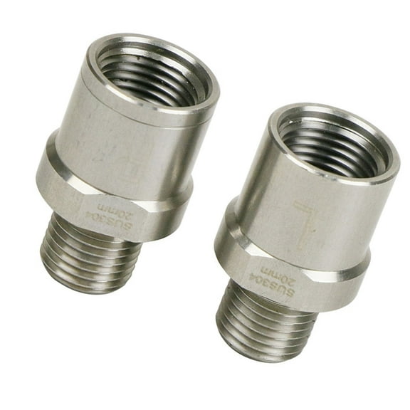 Cycling Pedal Adapter Foot Pedal Extension 20mm Steel Bicycles Pedal Extenders