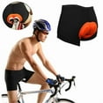 thumbnail image 1 of Cycling Performance Padded Shorts, Breathable Moisture-Wicking, High-Quality Elastic Waistband, Modern Design, for Men/Women, Commuting/Training, Lightweight Stretch Fabric, Urban Riding Gear, 1 of 10