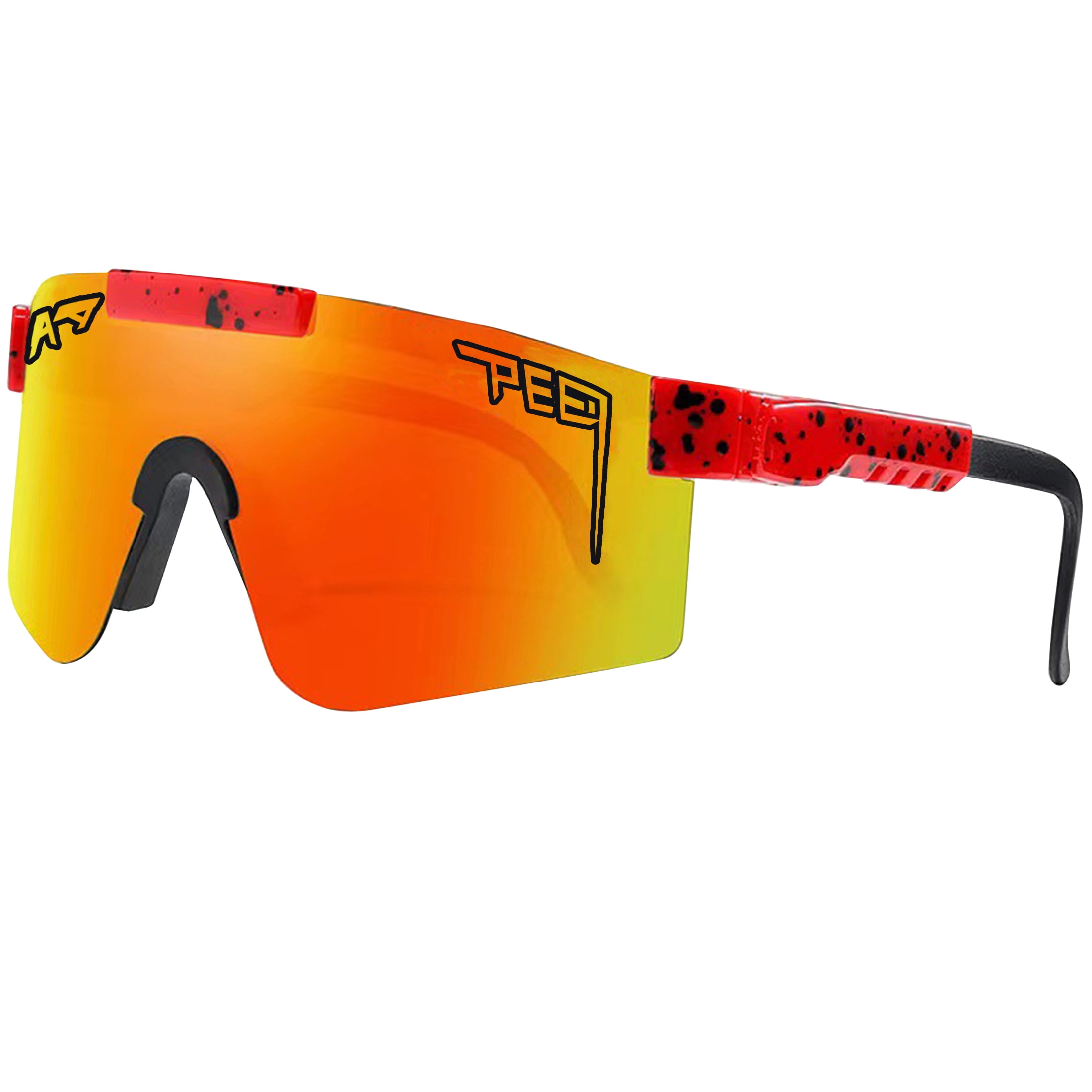  NACHLYNN 2 Pack Polarized Sport Sunglasses for Men Women  Cycling Fishing Running Shades Sunglasses : Sports & Outdoors