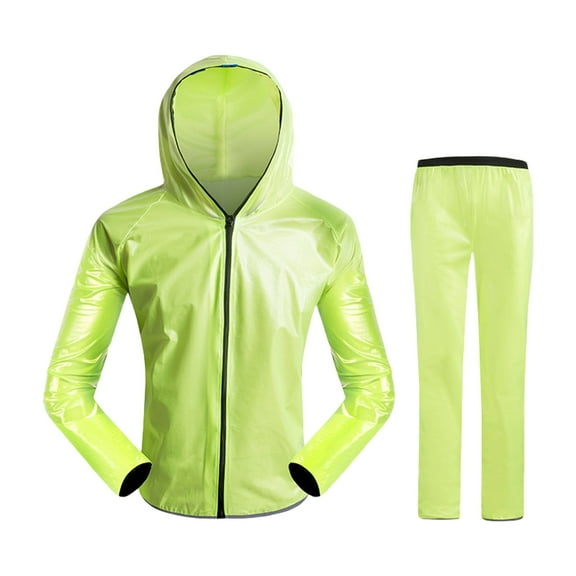 Cycling Rain Jackets Pants Waterproofed Bicycles Clothing Portables Raincoats