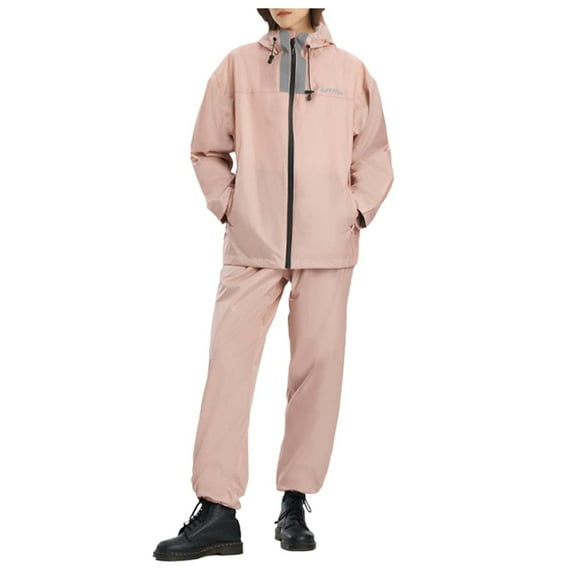 Cycling Rain Suit For Men & Women Full Body Separates Outdoor Hiking Biking Jacket Pants Set