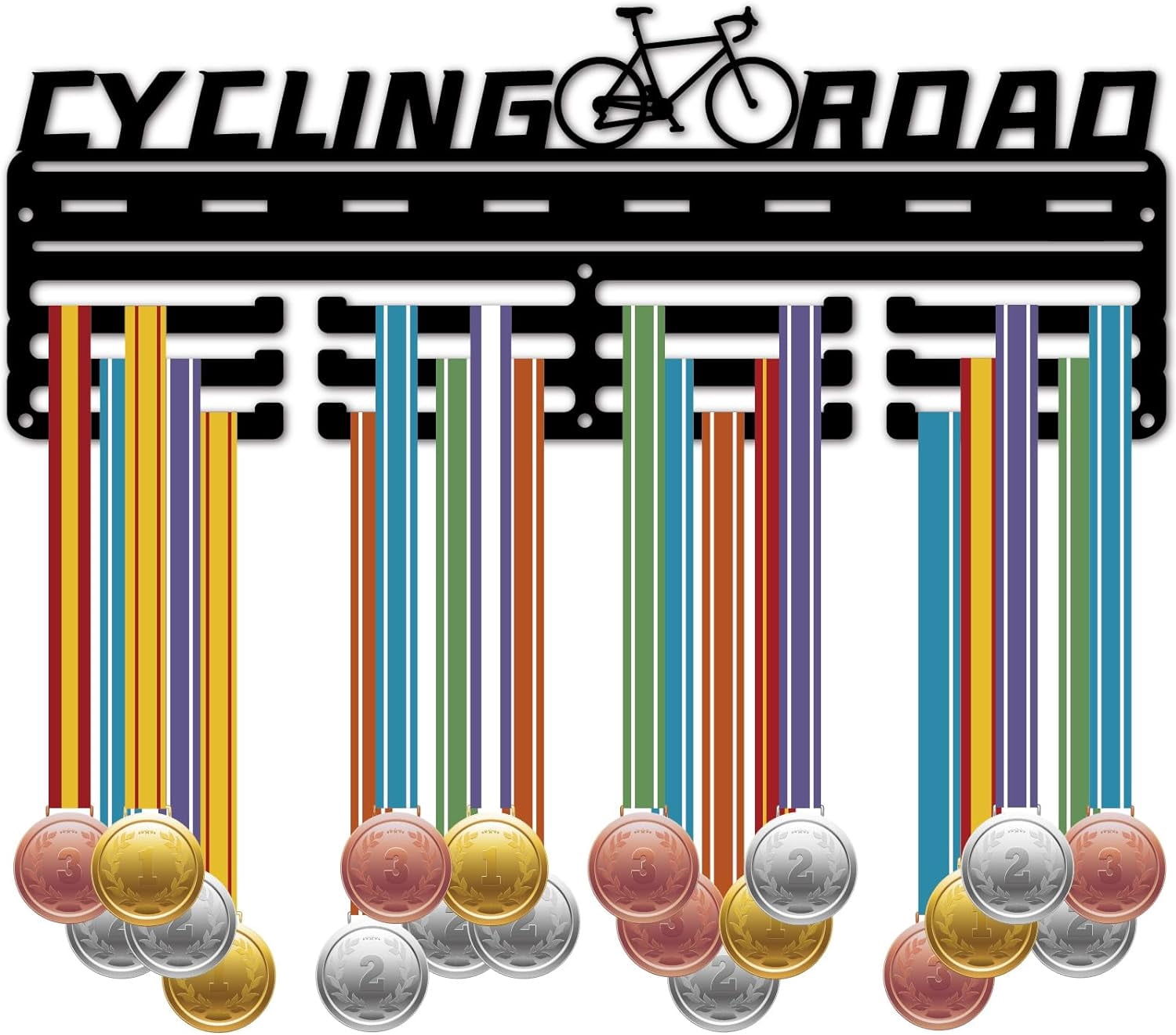Cycling Road Medal Hanger Rack Biking Medal Holder Display Sports Frame ...