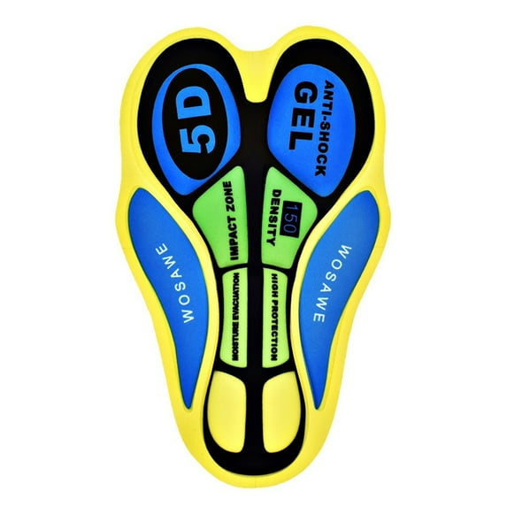 Cycling Shorts Gel Pad, Soft Seat Pad Gel Pad Cushion Anti Shock Shorts Riding Base Shockproof Bicycle Underwear Pads