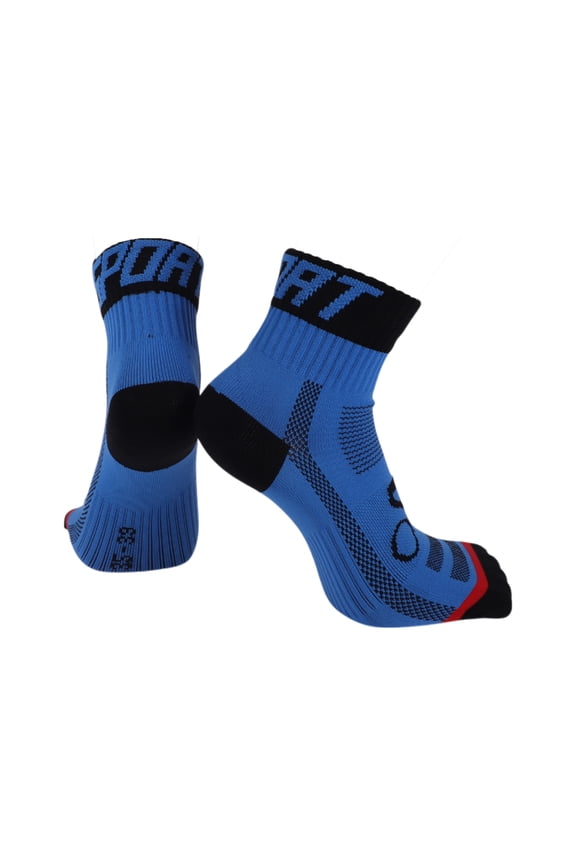 Cycling Socks Sweat-Absorbent,Anti-Friction m Outdoor Bike Socks Blue,Black Unsex 1 Pair Letter,Colorblocked