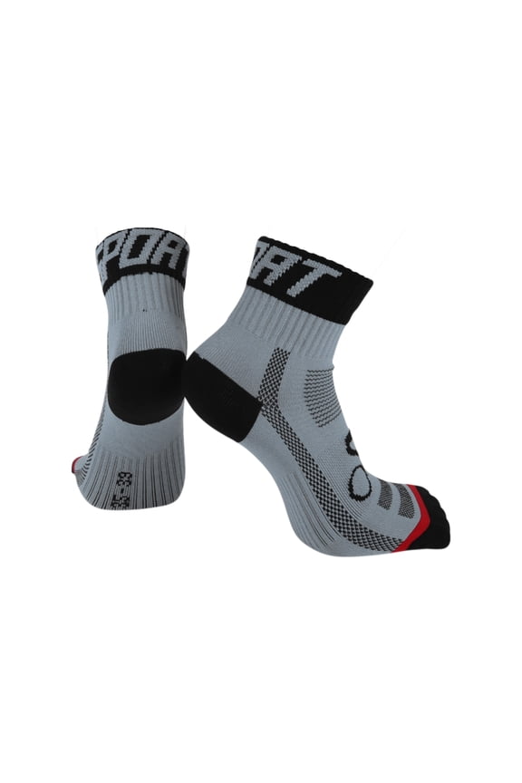 Cycling Socks Sweat-Absorbent,Anti-Friction m Outdoor Bike Socks Grey,Black Unsex 1 Pair Letter,Colorblocked