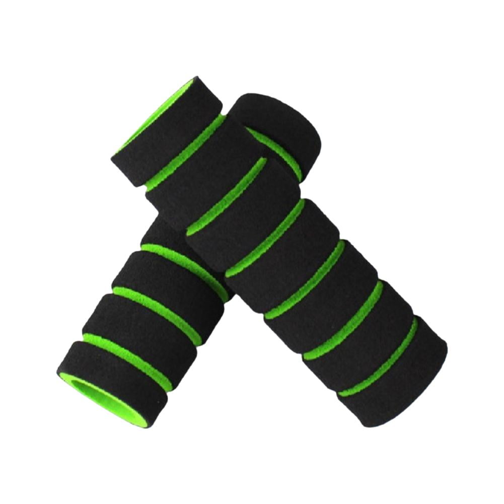 FIOSARIAN 2PCs Bike Racing Motorcycle Handle Bar Foam Sponge Grip Cover Non Bike Reflectors For - Foto 4