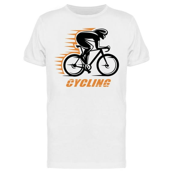 Cycling Sport Design T-Shirt Men -Image by Shutterstock, Male XX-Large