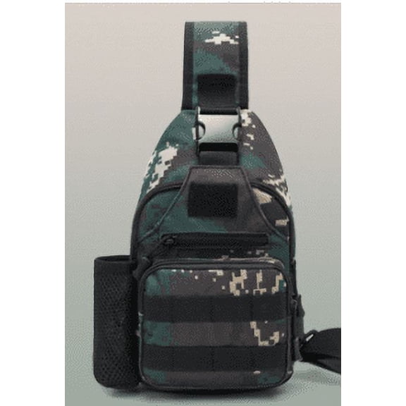 Cycling Sports Chest Bag Outdoor Tactical Shoulder Bag With Usb Charging,ACU Digital