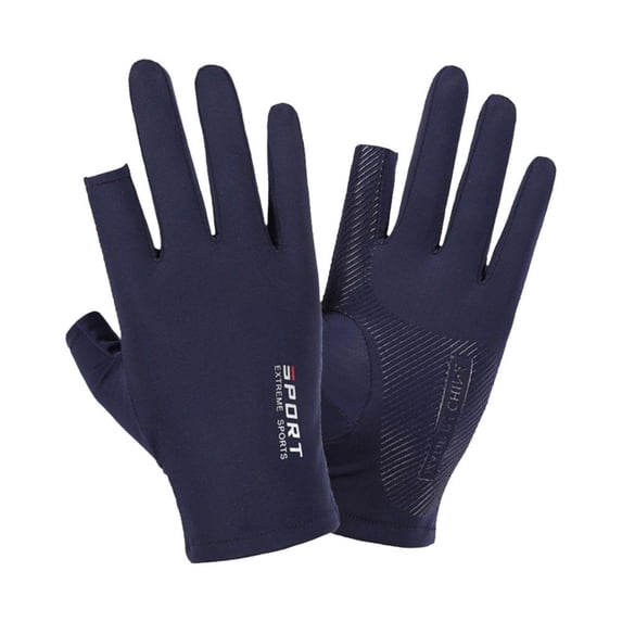 Cycling Sports Gloves Racing Protective Gloves Breathable Silk Anti-UVღ Ice W4U3