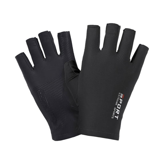 Cycling Sports Gloves Racing Protective Gloves Breathable Silk Anti-UVღ Ice W7Z5