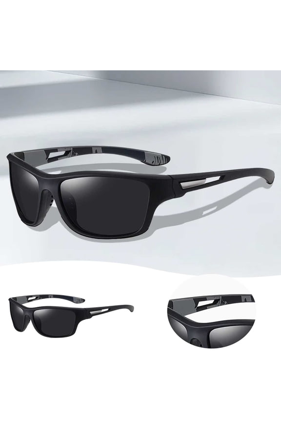 Cycling Sunglasses for Men - Outdoor Sports Polarized Eyewear - Windproof Sun 3040
