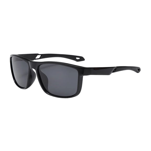 Cycling Sunglasses for Men and Women, Black 1, Lightweight UV400 Polarized, for Outdoor Sports and Driving, 15cm