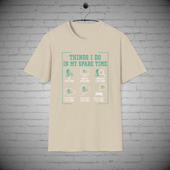 Cycling T-Shirt, Biking tee, Bicycle Tee, Cyclist Apparel, Bike Lover Gift