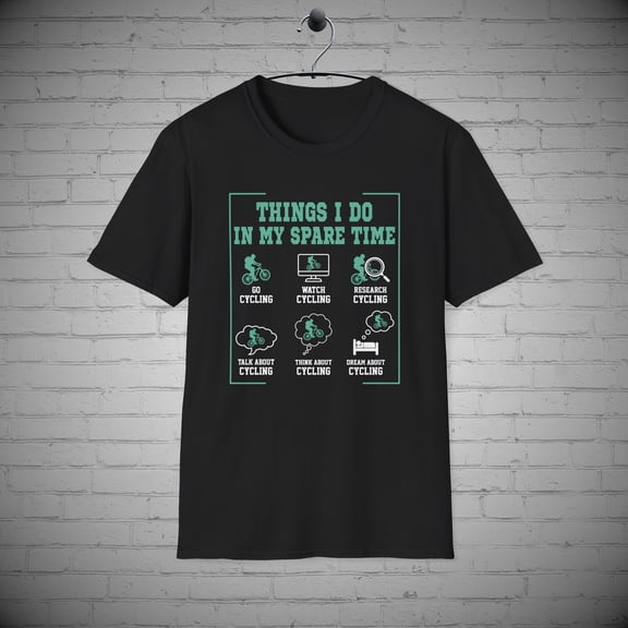 Cycling T-Shirt, Biking tee, Bicycle Tee, Cyclist Apparel, Bike Lover Gift