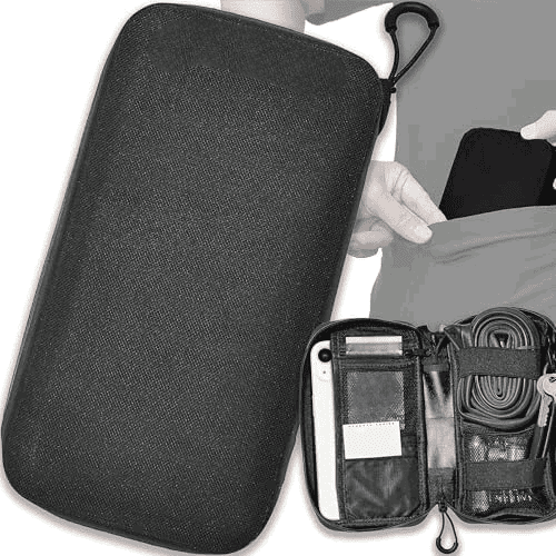 Cycling Wallet Multi-use Waterproof Phone Pouch Bike Wallet Edc Tech Accessory Pouch Mountain Bike Mtb Road Accessories Phone Wallet For Bicycle Electronics Tech Organizer Travel Case