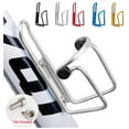 thumbnail image 1 of Cycling Water Bottle Holder Lightweight Aluminum Alloy Bicycle Cup Cage for Road Racing Mountain Bike Durable Frame Mounting Accessories Gold, 1 of 4