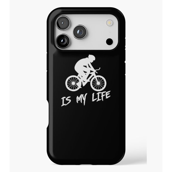 Cycling is my life M1347, Case for iPhone 17/16/15/14/13/12/11 Pro Max – Stylish Unisex Protective Cover