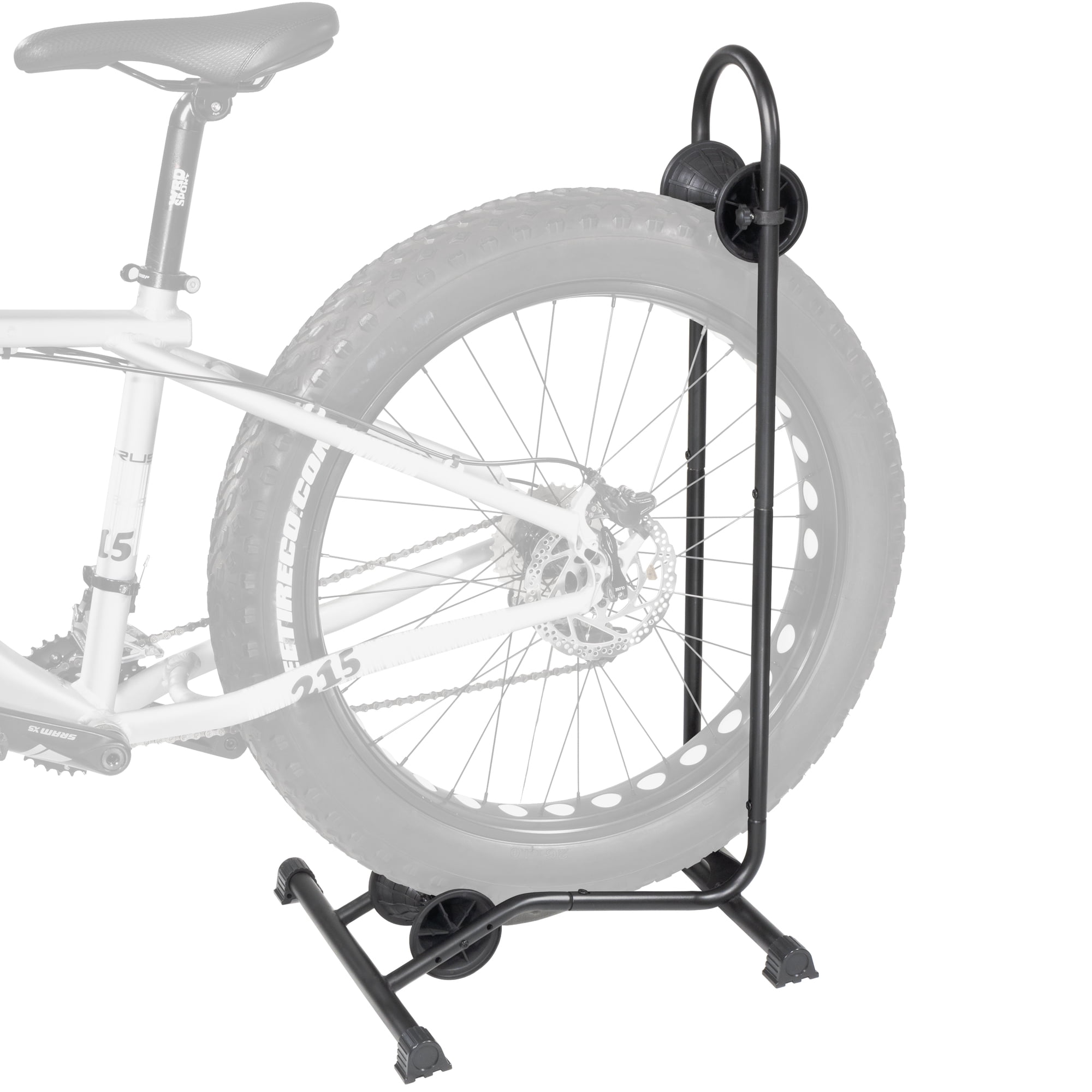 CyclingDeal Fat Snow Bike Floor Stand Rack 24 29 MTB Road Bikes Max. Tire 5 Walmart