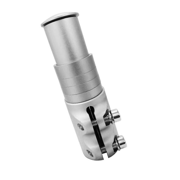 Cyclingtem Aluminum Alloy Bike Fork Stem Riser Extender Extension Cycle Bike Stem Head Up Raiser Handlebar Riser Adaptor Bike Neck Extender