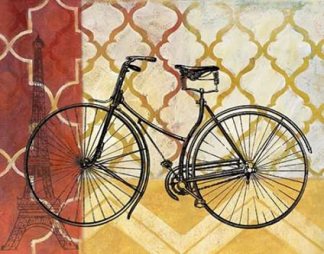 Cyclisme III Canvas Art - Nan (22 x 28)