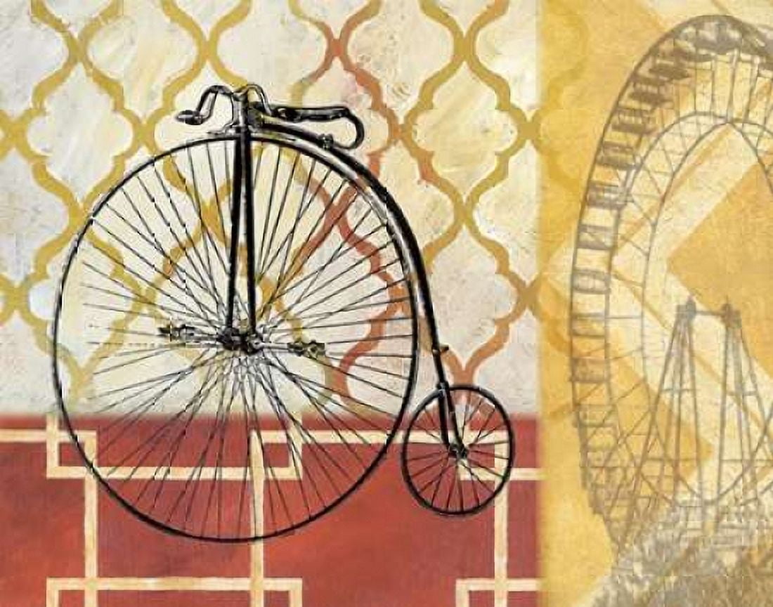 Cyclisme IV Canvas Art - Nan (22 x 28)