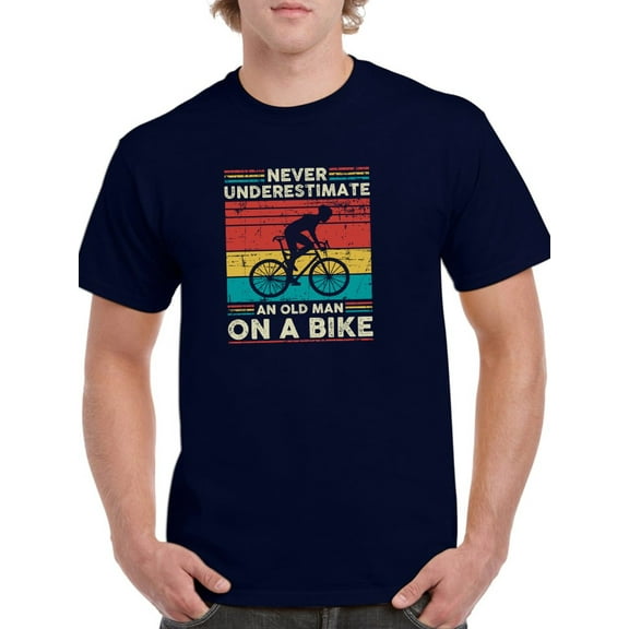 Cyclist Quote T-Shirt Men -Smartprints Designs, Male 5X-Large