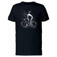 thumbnail image 1 of Cyclist Riding His Bike  T-Shirt Men -Image by Shutterstock, Male Large, 1 of 4