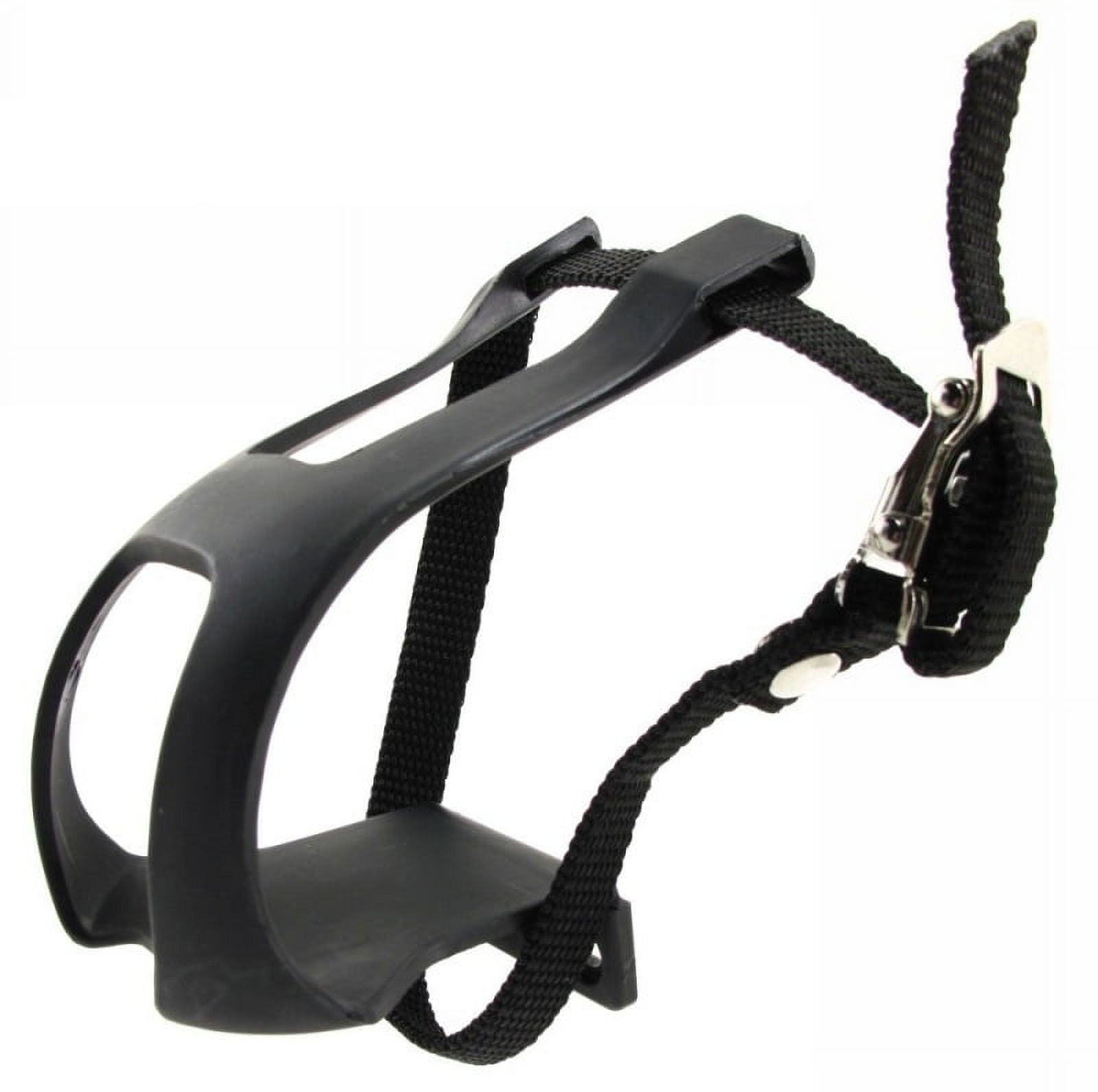 Cyclists' Choice Resin ATB Toe Clip And Strap Set Large