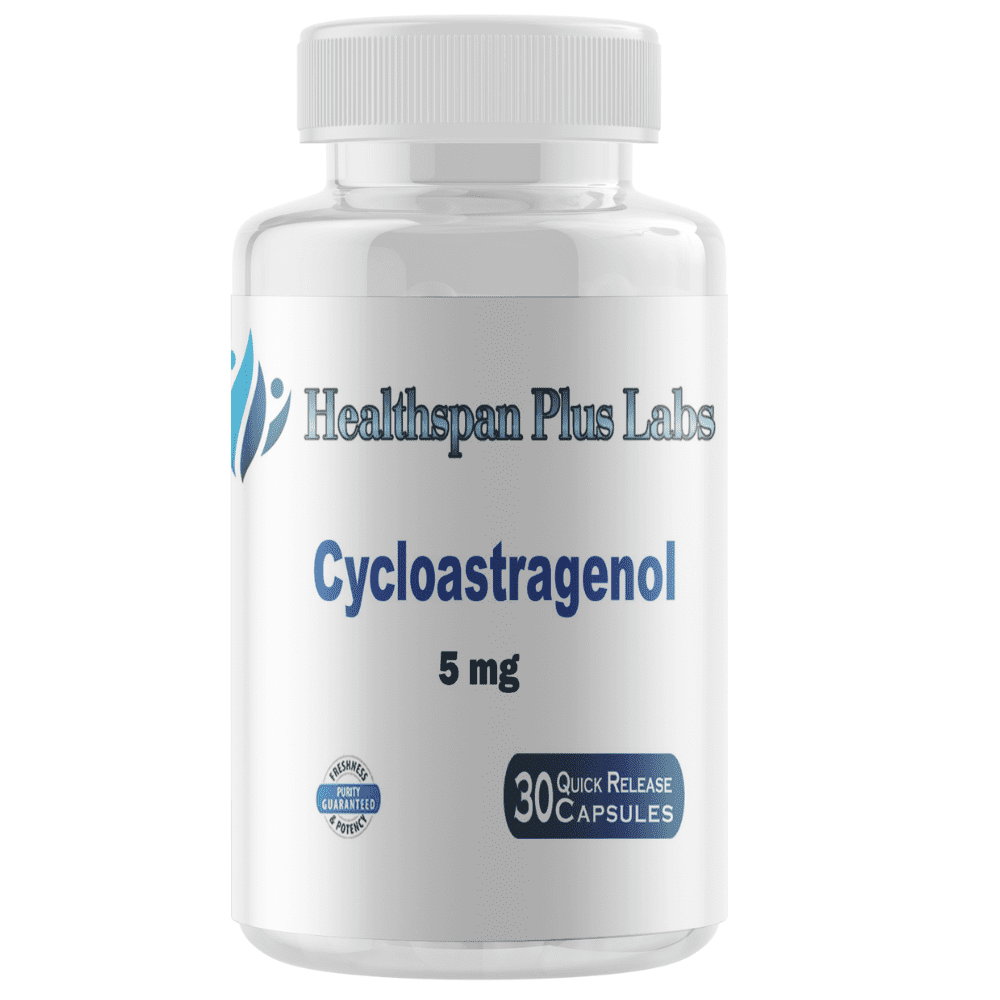 Cycloastragenol Supplement 5mg per capsule 30 capsule bottle - Walmart.com