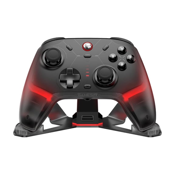 Cyclone 2 Wireless Controller - 1000Hz Polling Rate R Joysticks Hall/Micro 2-in-1 Triggers for PC/Switch/Switch 2/Android/iOS PC Gaming Controller with Charging Dock (Black)