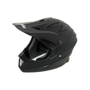 Cyclone ATV MX Dirt Bike Off-Road Helmet DOT/ECE Approved -Matte Black- Youth MD