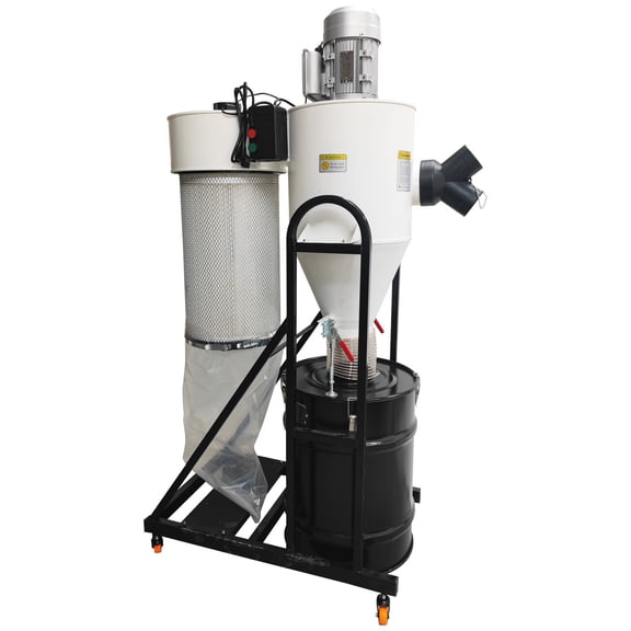 Cyclone Dust Collector Industrial Vacuum Cleaner Woodworking Dust Collecting Machine 220V