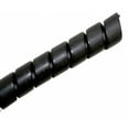 thumbnail image 1 of Cyclone® Hydraulic Hose Spiral Wrap - 1/2" Inside Diameter - Heavy Duty HDPE - 66' Length Per Box - Black, 1 of 7