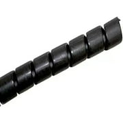 Cyclone  Hydraulic Hose Spiral Wrap - 1 Inside Diameter - Heavy Duty HDPE - 165 Length Per Box - Black