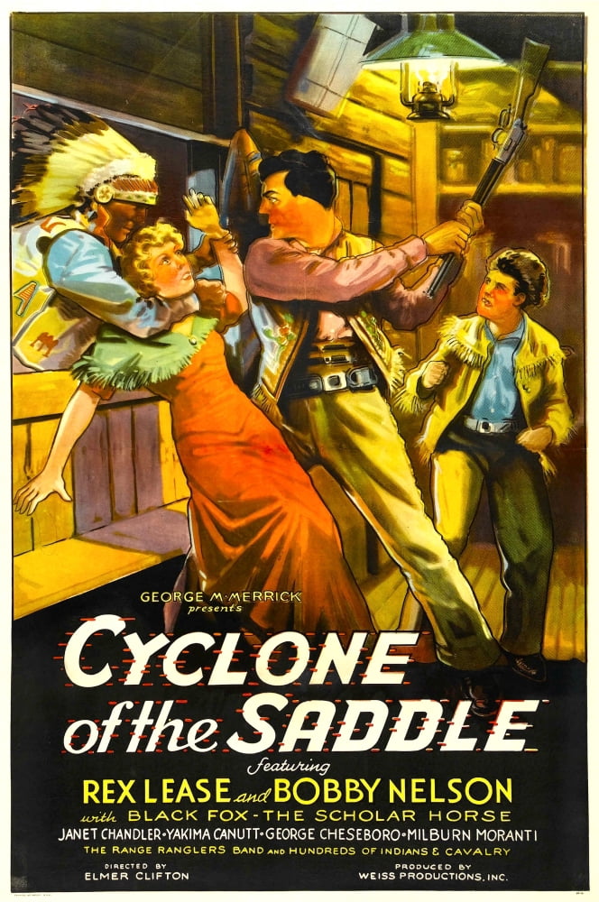 Cyclone Of The Saddle Canvas Art - (24 x 36)