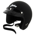 thumbnail image 1 of Cyclone Open Face Motorcycle Helmet DOT/ECE Approved - Matte Black - XXL, 1 of 4