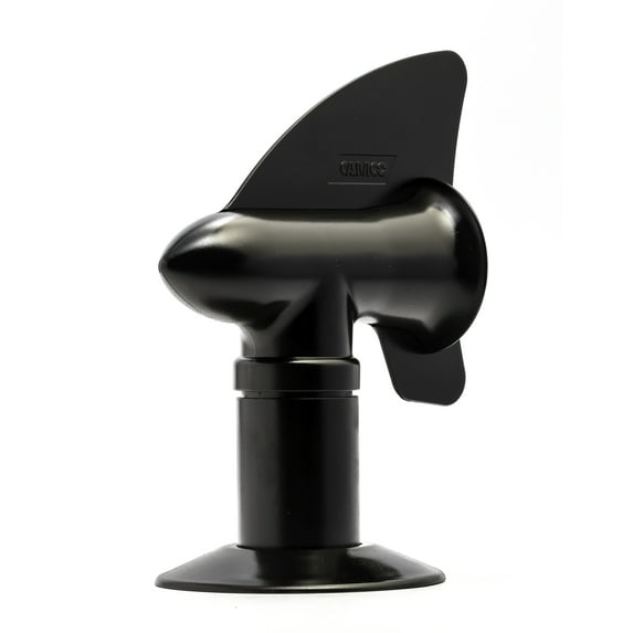 Cyclone Sewer Vent Cover, Black, PDQ