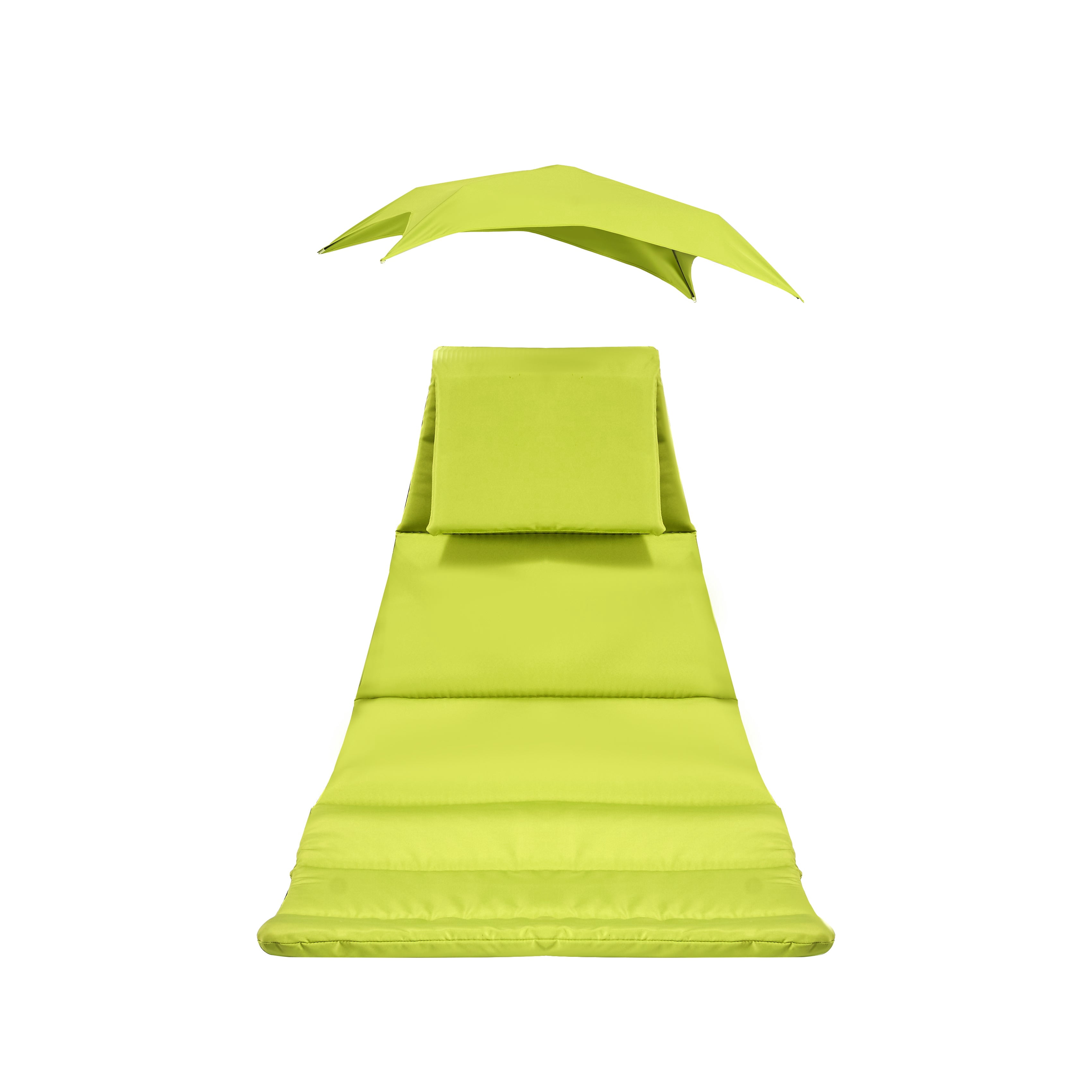 Cyclone Sound Foam Padded Cushion and Umbrella Replacement for Outdoor Hanging Lounge Chaise Chair