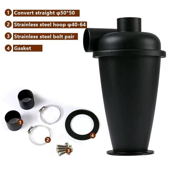 Cyclone dust collector,Vacuum Cleaner,Powder Dust Collector,Filter Cyclone Separator Industrial Vacuums Dust Extractor Accessories