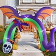 thumbnail image 1 of CycloneSound [4-11FT] Halloween Inflatable Archway Animated with Bright LED Lights, Blow-Up Yard Decorations Weather-Resistant Fabric, Halloween Inflatable Blow Up Lawn Outdoor Decoration, 1 of 4