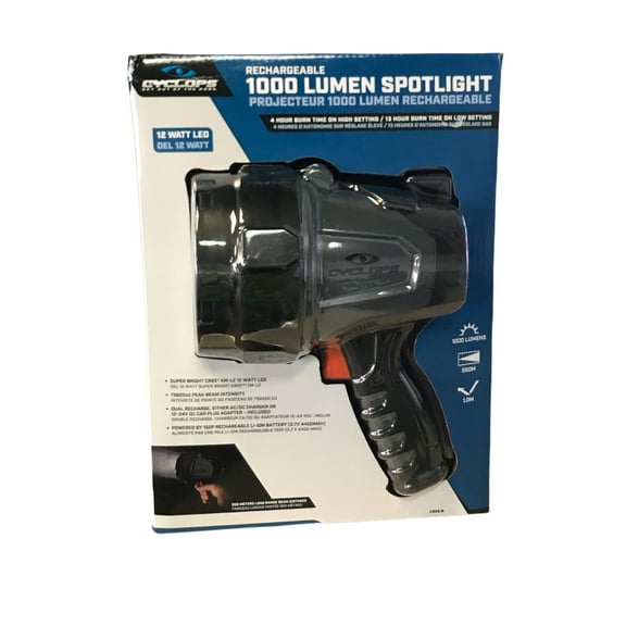 Cyclops 1000 Lumen Rechargeable Spotlight