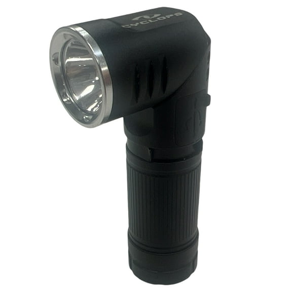 Cyclops 400 Lumens Pocket Rechargeable Flex Flashlight with Swivel Head for Camping, Hiking, Emergency