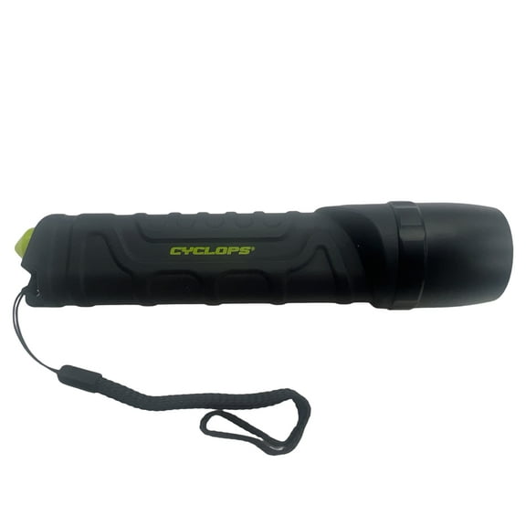 Cyclops 800 Lumens Led Pocket Flashlight with Emergency Glass Breaker for Camping, Hiking, Emergency