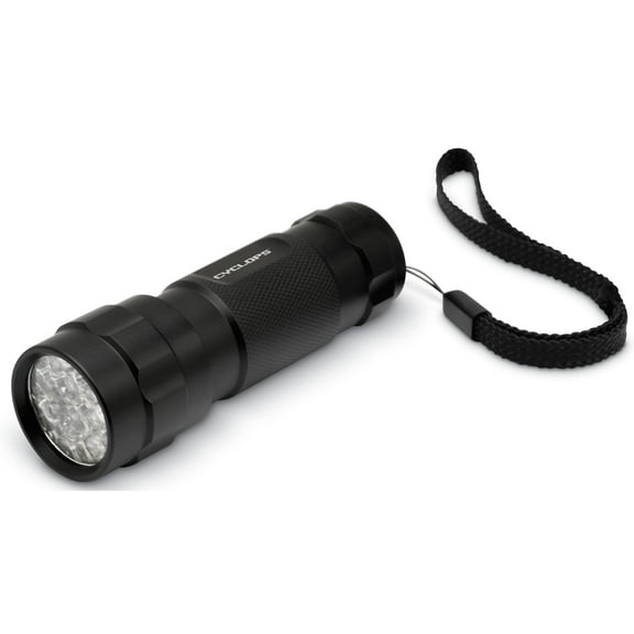 Cyclops Anodized Aluminum Dust/Shock/Water Resistant 14 LED 80 Lumens Pocket Flashlight for Camping, Hiking, Emergency - Pack of 2