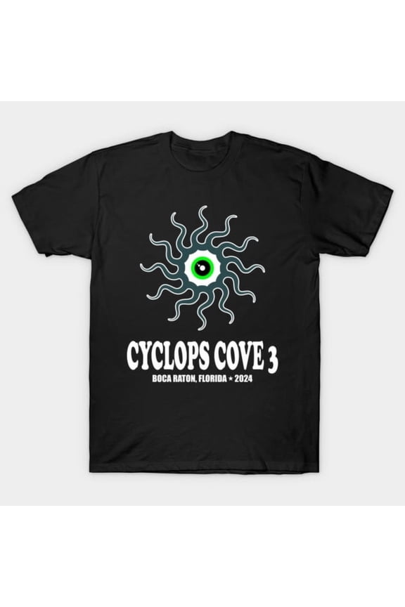 Cyclops Cove 3 Music Festival 2024 Boca Raton FL Subtronics EDM Rave Unisex T-Shirt