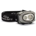 thumbnail image 1 of CYCLOPS Eflex Headlamp Tactical Durable Lightweight Compact Adjustable Headband Bright 4 Color LED 400 Lumen Rechargeable Head Flashlight USB Charging Cable Included, 1 of 8