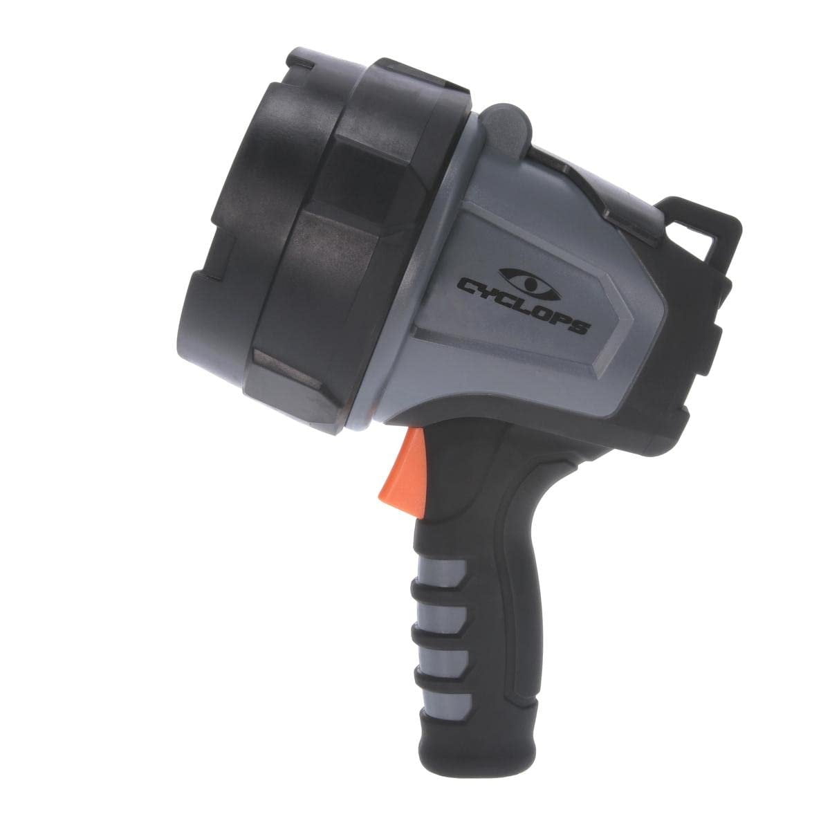 Black Rechargeable LED Water Resistant Spot Light